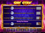 Bat Stax™ Paytable