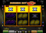 Burning Hot™ Respin Paytable