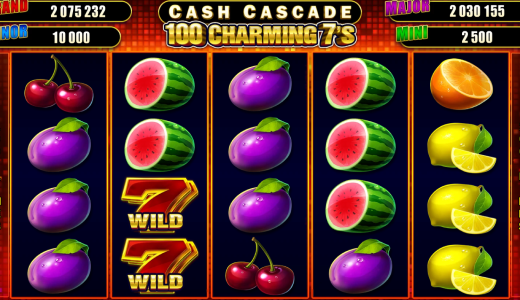 Cash Cascade - 100 Charming 7's Screenshot
