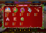 Diamond Cash™: Mighty Santa: Boarded Up Paytable