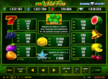 Diamond Mystery™ - 100 Wild Fire Paytable