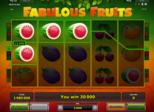 Fabulous Fruits™ Paytable