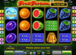 Fruit Fortune Paytable