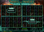 Haul of Hades – Super Spinner™ Paytable