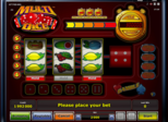 Highroller Multi Dice™  Paytable