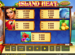 Island Heat™ Paytable