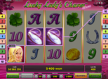 Lucky Lady's Charm™ deluxe Paytable