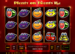 Plenty on Twenty™ II hot Paytable