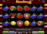 Sizzling6™ Paytable