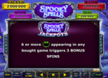 Spooky Spells™ Paytable